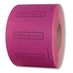 Bobine per incartatrice, Fr. 0.05, con stampa della ragione sociale